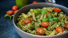 Salade de pâtes au pesto
