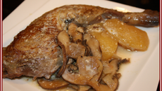 Pintade à la Normande