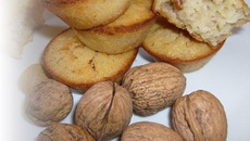 Muffins Pomme, cannelle & noix