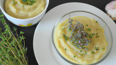 Purée thym et ail