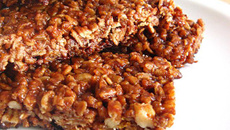 Barres de céréales au chocolat