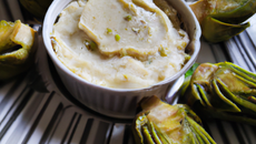 Espuma d'artichauts aux saveurs du Pays Basque