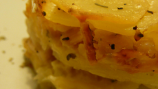 Gratin de panais et pommes de terre façon dauphinois