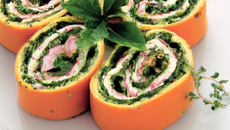 Rouleau de printemps au tourteau