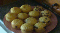 Muffins aux pépites de chocolat extra moelleux