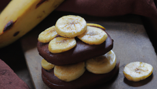 Banana choco sablé