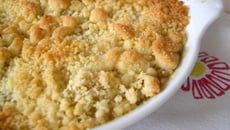 Le crumble aux pommes du chat qui tousse