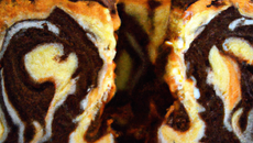 Gâteau marbré chocolat pour enfants