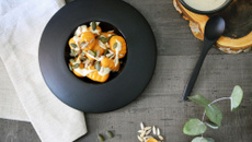 Gnocchi de patate douce & sauce blanche