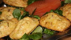 Madeleines au saumon