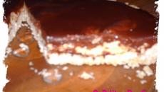 Tarte au chocolat & sa mousse au citron