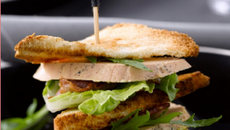 Le Club sandwich Foie Gras et Magret