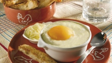 Œuf cocotte à l'emmental de Savoie