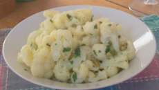 Salade de chou fleur