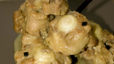 Queue de veau aux deux parfums.