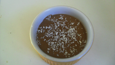 Crème au coco-chocolat