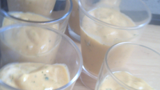 Mousse de citron vert et mangue