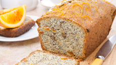 Gâteau orange pavot