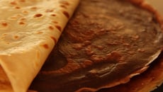 Crêpes vanille et chocolat