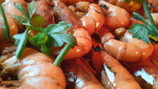 Les crevettes en folie
