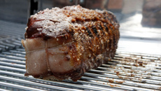 Rôti de bœuf au barbecue