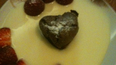 Petits cœurs en chocolat