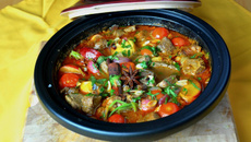 Tajine minute d'agneau