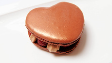 Macaron cœur de Saint Valentin