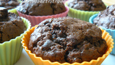 Muffins au chocolat au cœur fondant