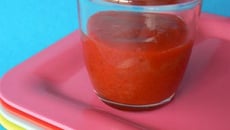 Compote de fraises et rhubarbe