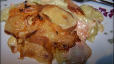 Tartiflette au saumon fumé