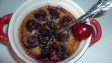 Clafoutis amandes cerises