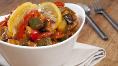 Ratatouille au citron relevée