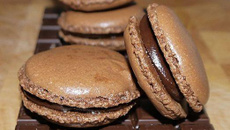 Macarons chocolat