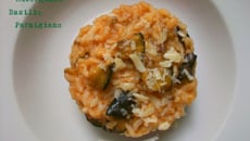 Risotto aux aubergines