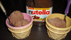 Glace au nutella maison