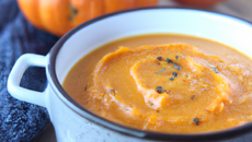 Crème de potiron parfaite pour Halloween