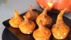 Muffins sorcières d'Halloween