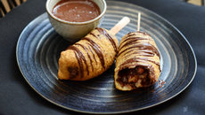 Banana stick au chocolat