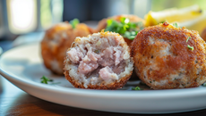 Boulettes de veau à la milanaise