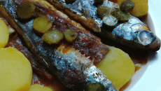 Sardine de pommes de terre