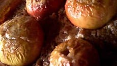 Pomme au four spéculoos