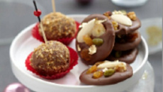 Mendiants au chocolat