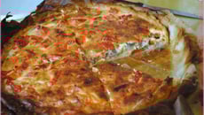 Tarte aux harengs  fumés