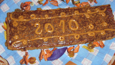 Bûche épicée au chocolat