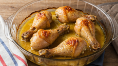 Pilons de poulet, miel et moutarde