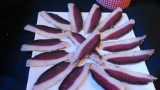 Magret séché aux herbes