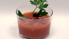 Salmorejo et Jambon Serrano d'Aoste