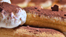 Tiramisu aux biscuits de Reims traditionnel