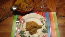 Poulet au curry cinghalais